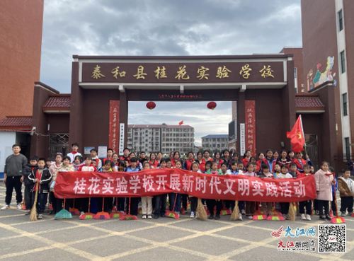 泰和县桂花实验学校开展学雷锋活动 图
